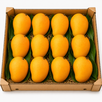 Ratnagiri Alphonso Mango – 1 Dozen Large (271–300g)